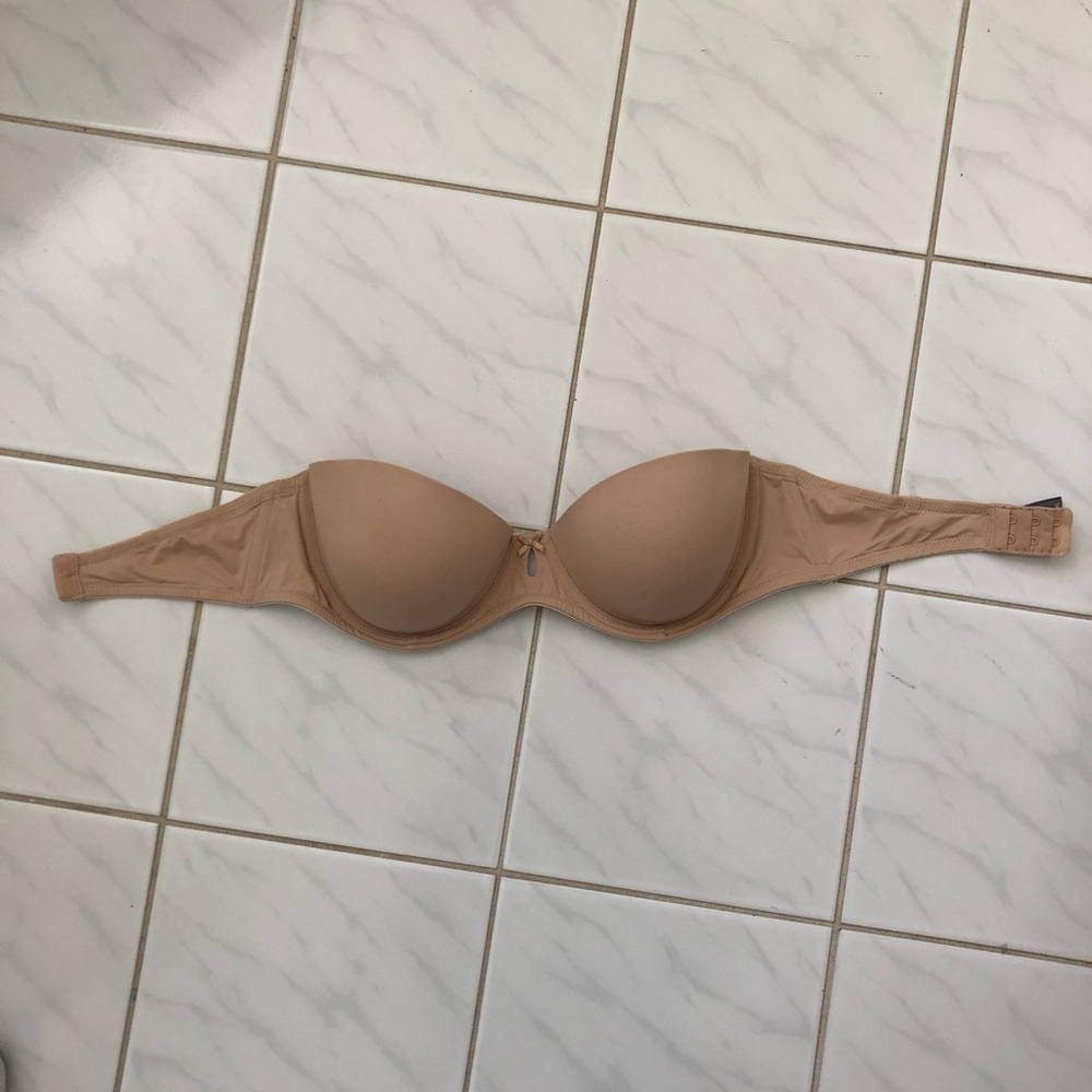 AERIE - strapless bra, light nude, 34 C